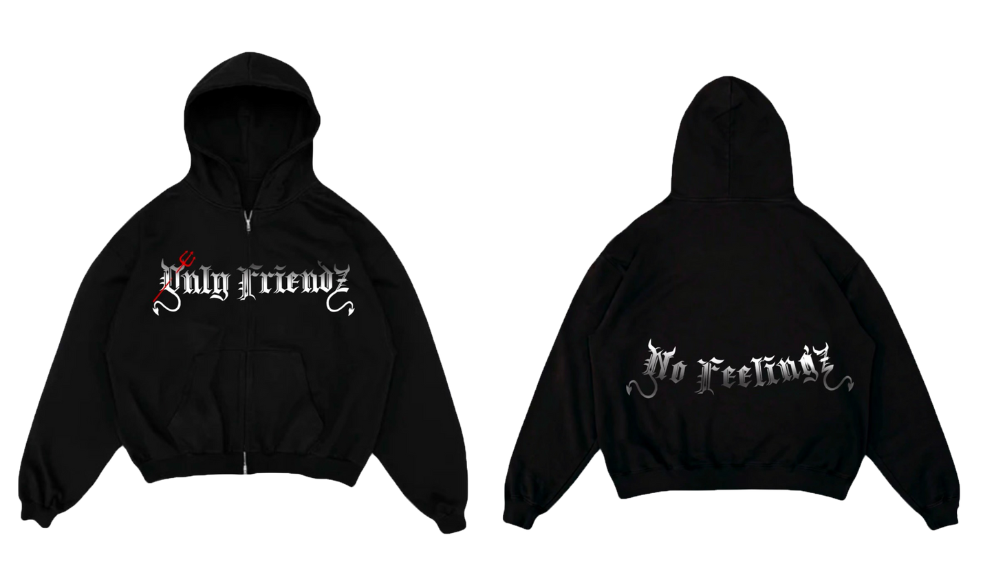 PREMIUM 𝙊𝙉𝙇𝙔𝙁𝙍𝙄𝙀𝙉𝘿𝙕 ZIP UP HOODIE