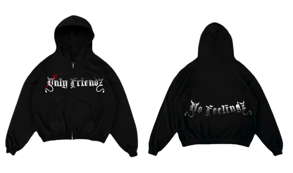 PREMIUM 𝙊𝙉𝙇𝙔𝙁𝙍𝙄𝙀𝙉𝘿𝙕 ZIP UP HOODIE