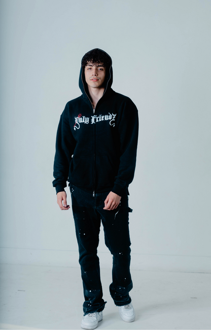 PREMIUM 𝙊𝙉𝙇𝙔𝙁𝙍𝙄𝙀𝙉𝘿𝙕 ZIP UP HOODIE